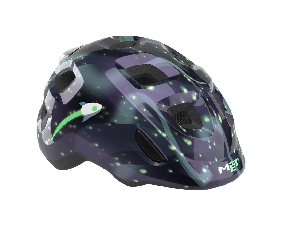 Met Hooray MIPS Kids Helmet (Space Glow in Dark) (Youth S)